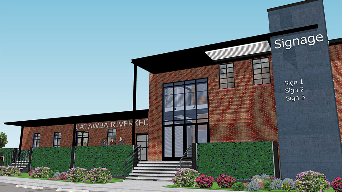 Helt Modern Architecture - Catawba Riverkeeper HQ Rendering